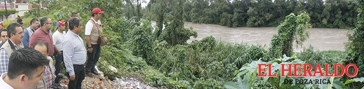 Monitorean Río Cazones Monitorean Río Cazones
