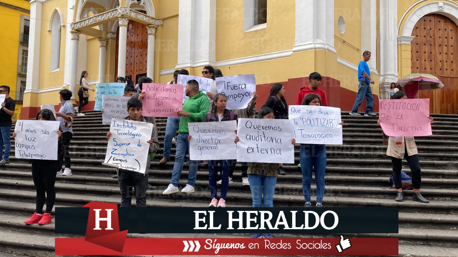 El Heraldo De Poza Rica Sin Luz Tecnol Gico De Tehuipango Desde