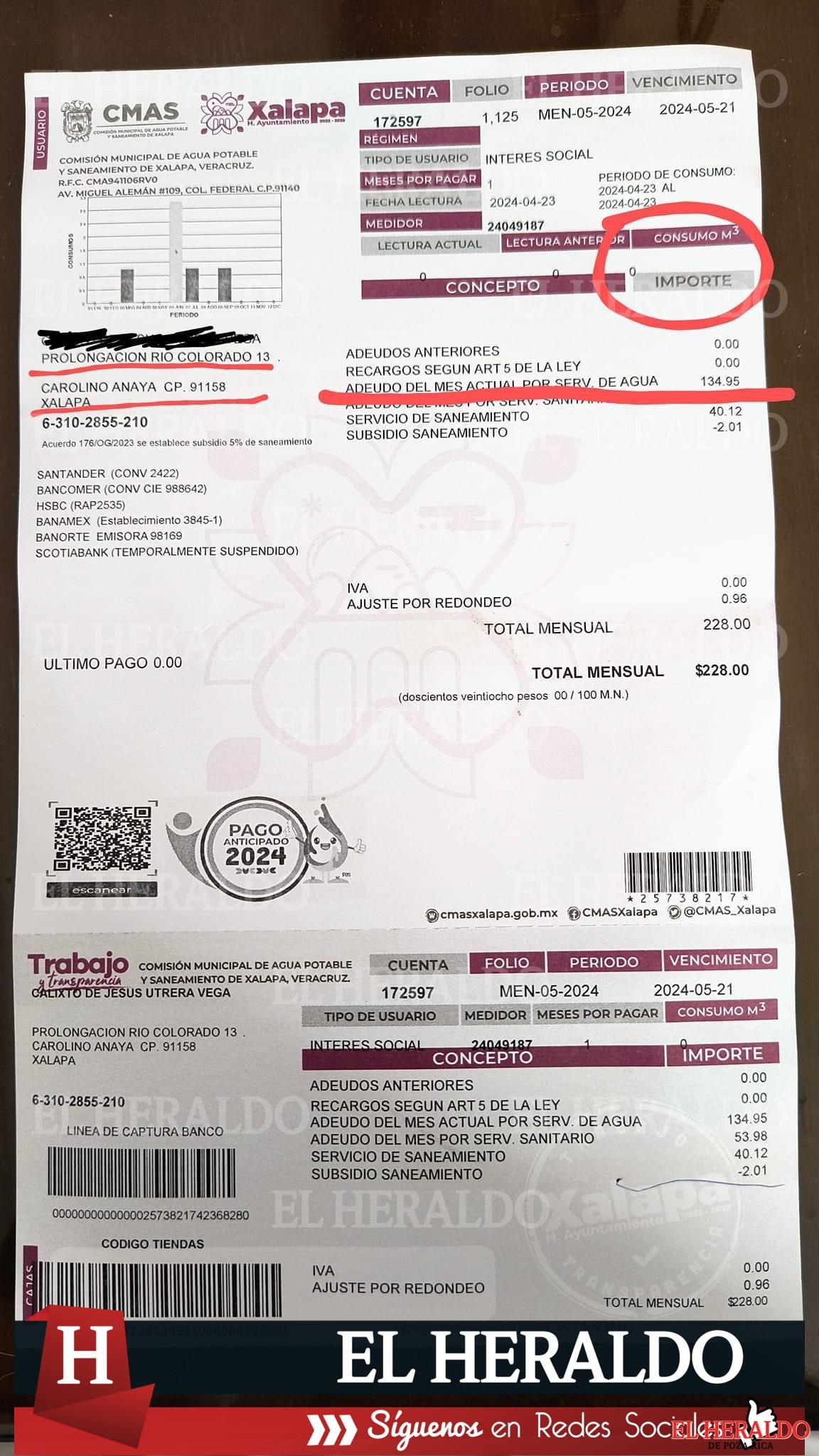 15 días sin agua en colonia Carolino Anaya de Xalapa