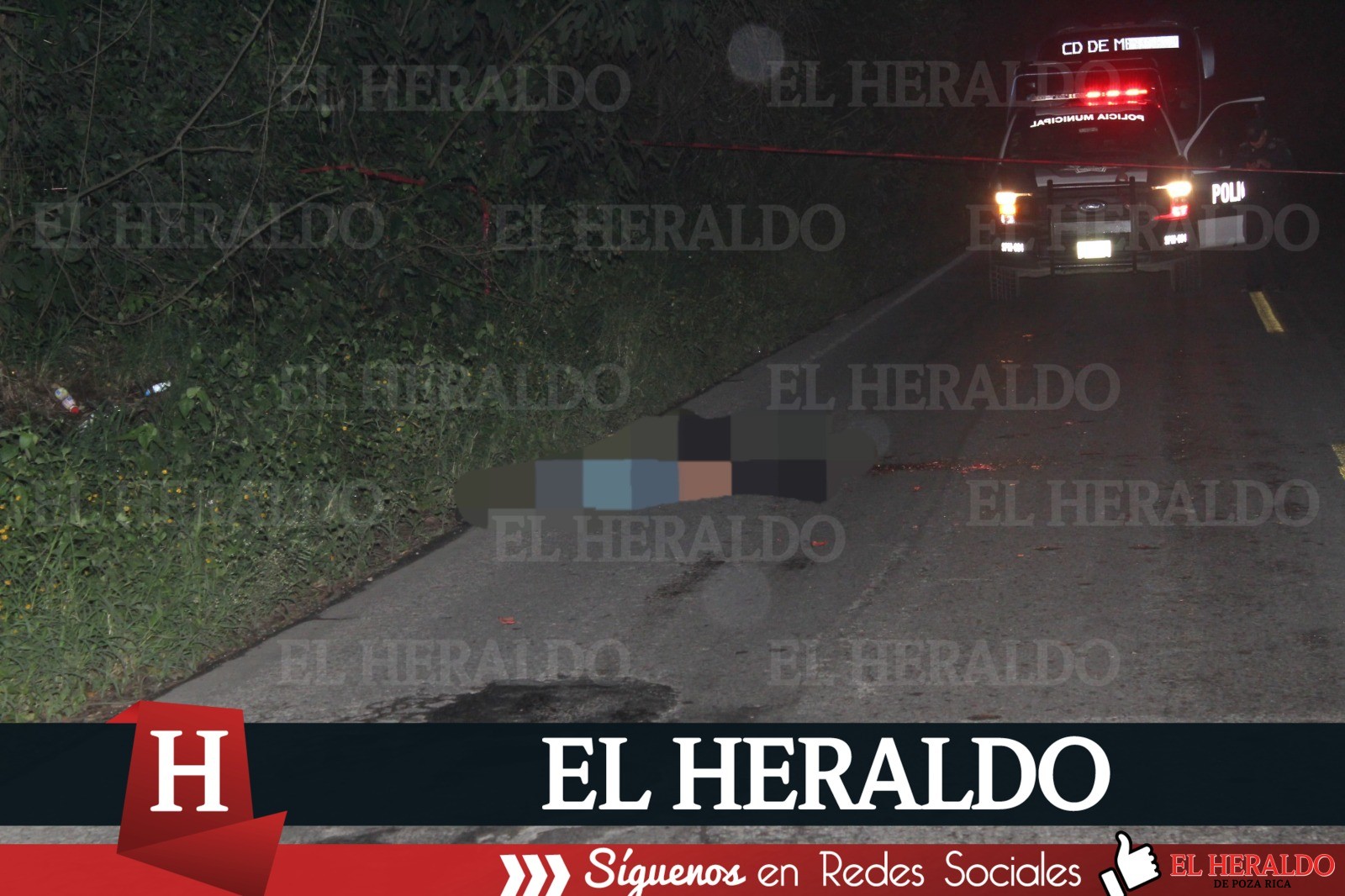 Atropellado y muerto