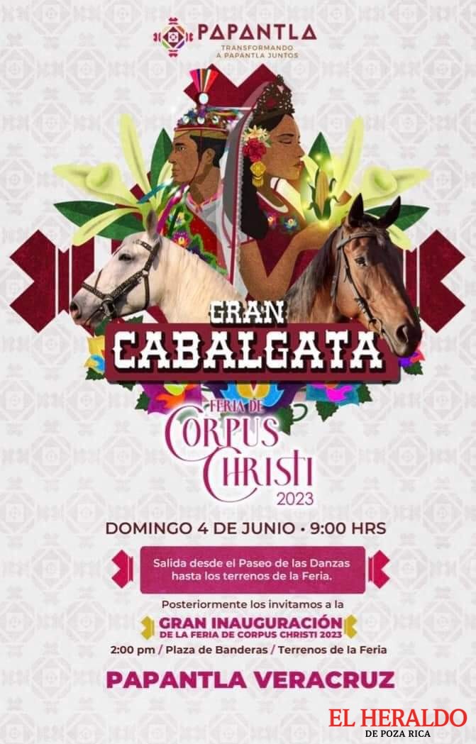 Cabalgata Corpus Christi Papantla 2023