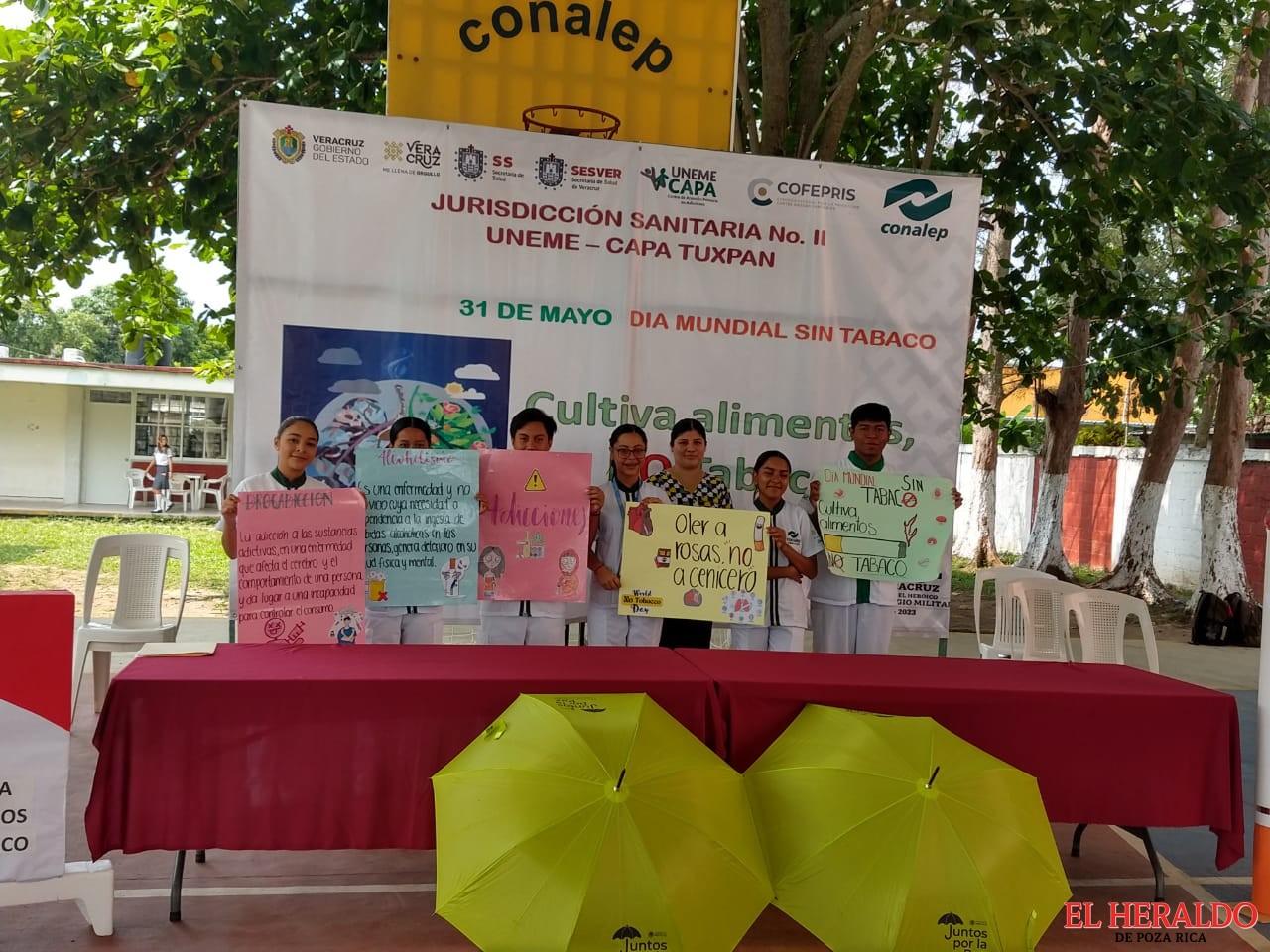 Celebran el Día Mundial sin Tabaco