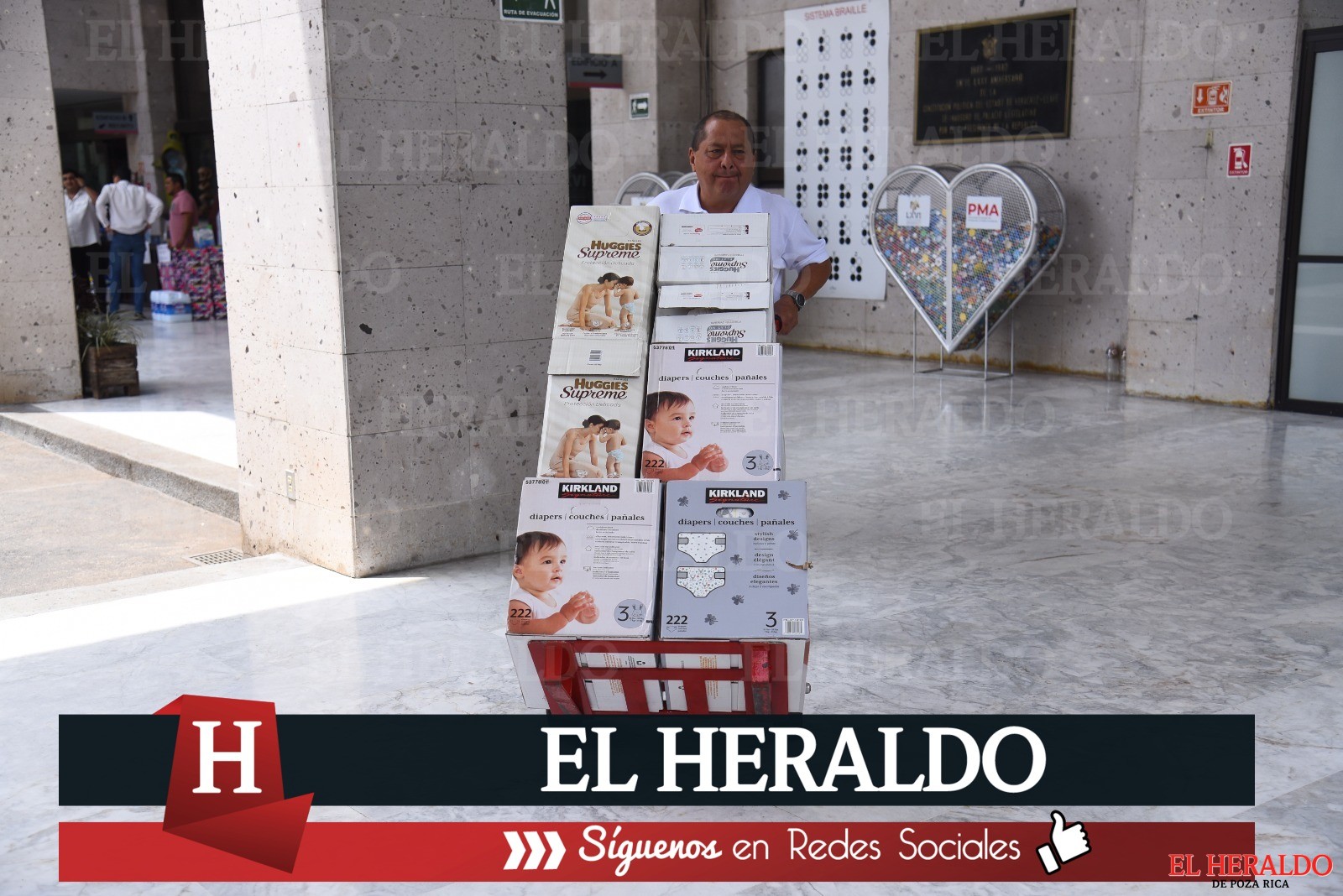 Concluye recepción de víveres y apoyos para afectados por incendios 4