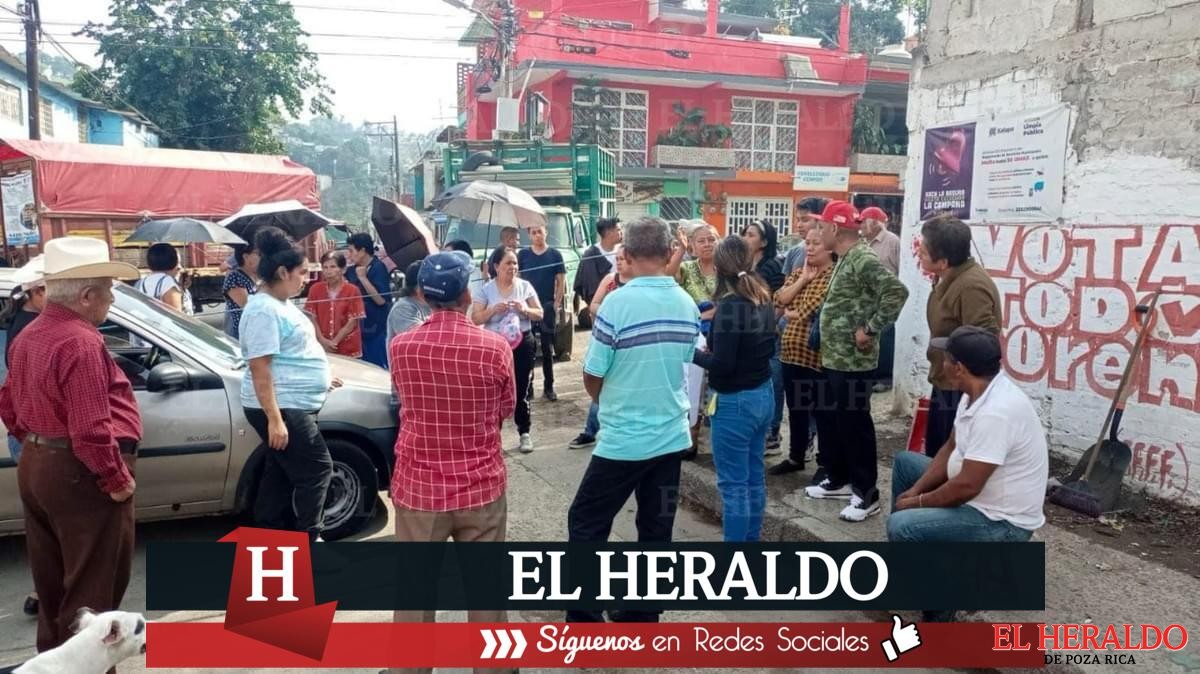 Cuatro semanas sin agua en colonia Veracruz