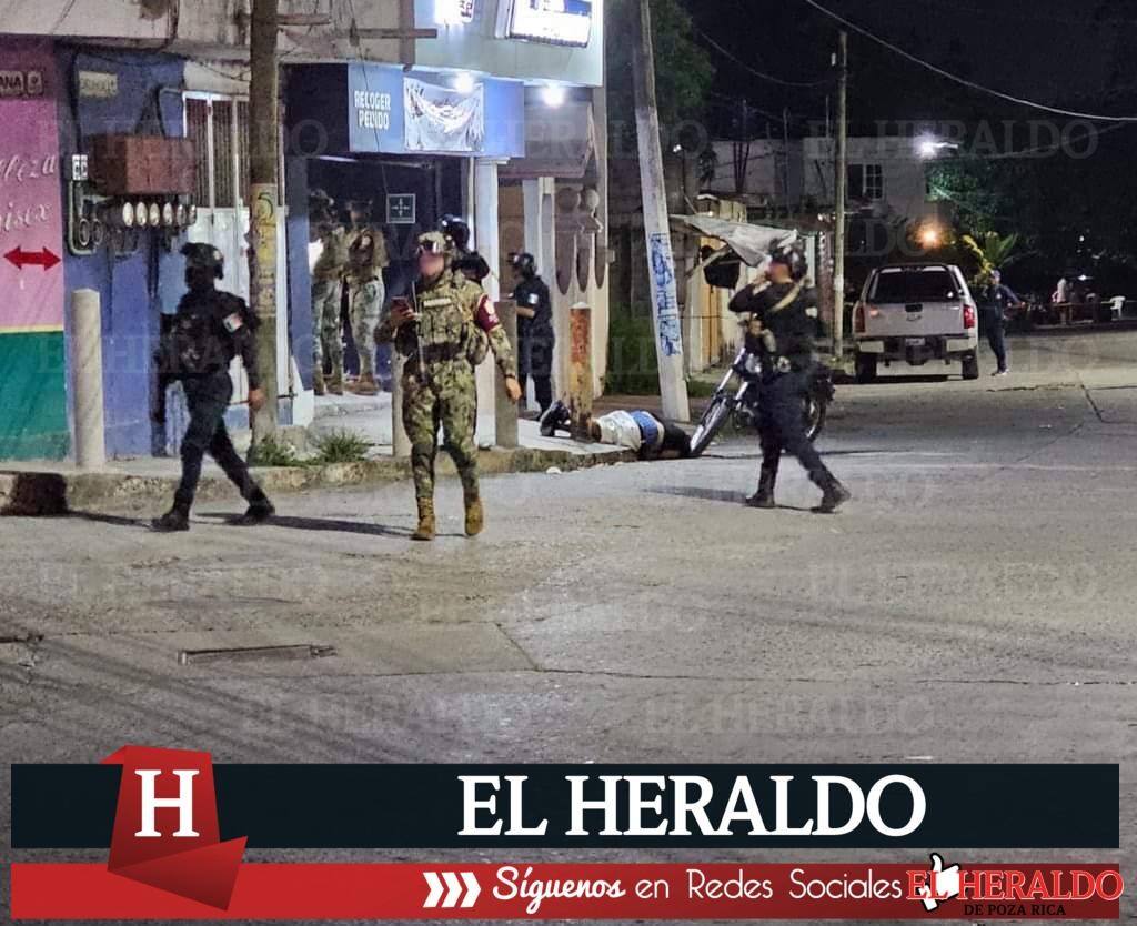 Ejecutan a tres jóvenes en expendio de cerveza en Tuxpan