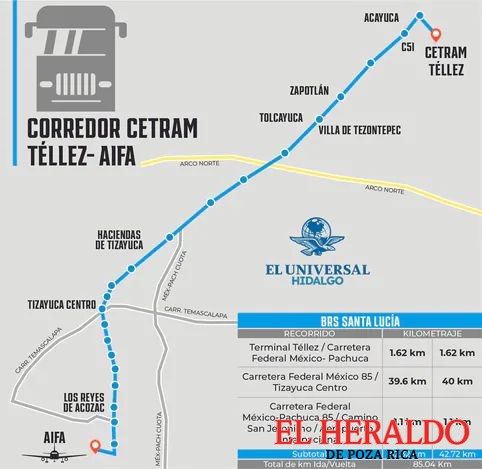 El tren ligero Pachuca2