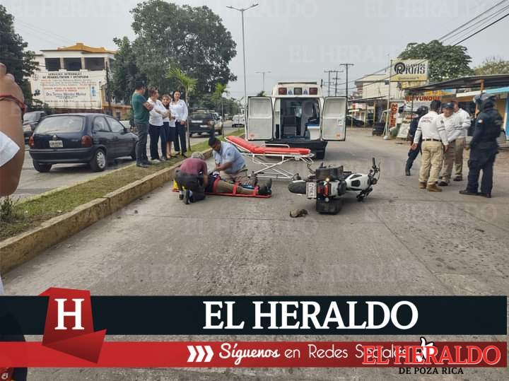 IMPRUDENTE MOTOCICLISTA