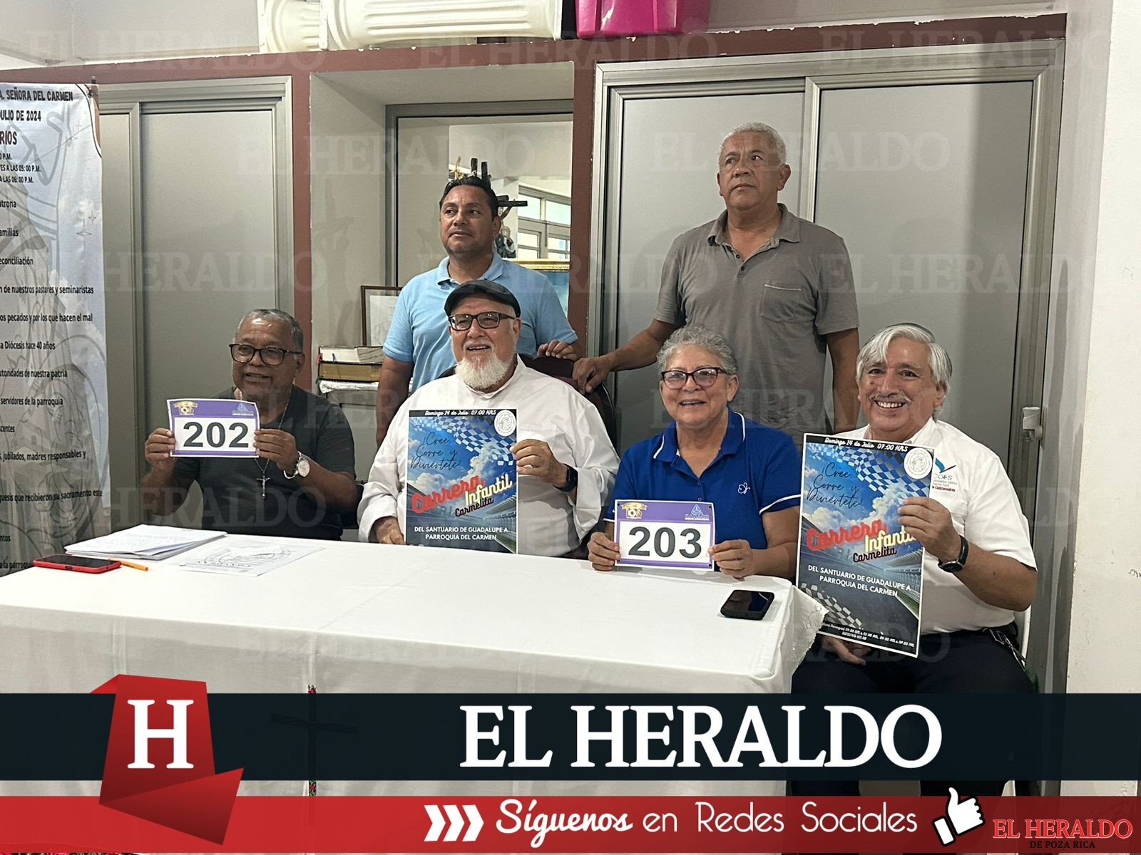 Invitan a carrera infantil por las fiestas patronales de la Virgen del Carmen en Coatzacoalcos