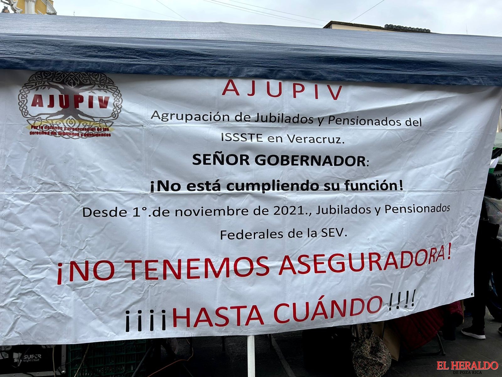 Jubilados suspenden