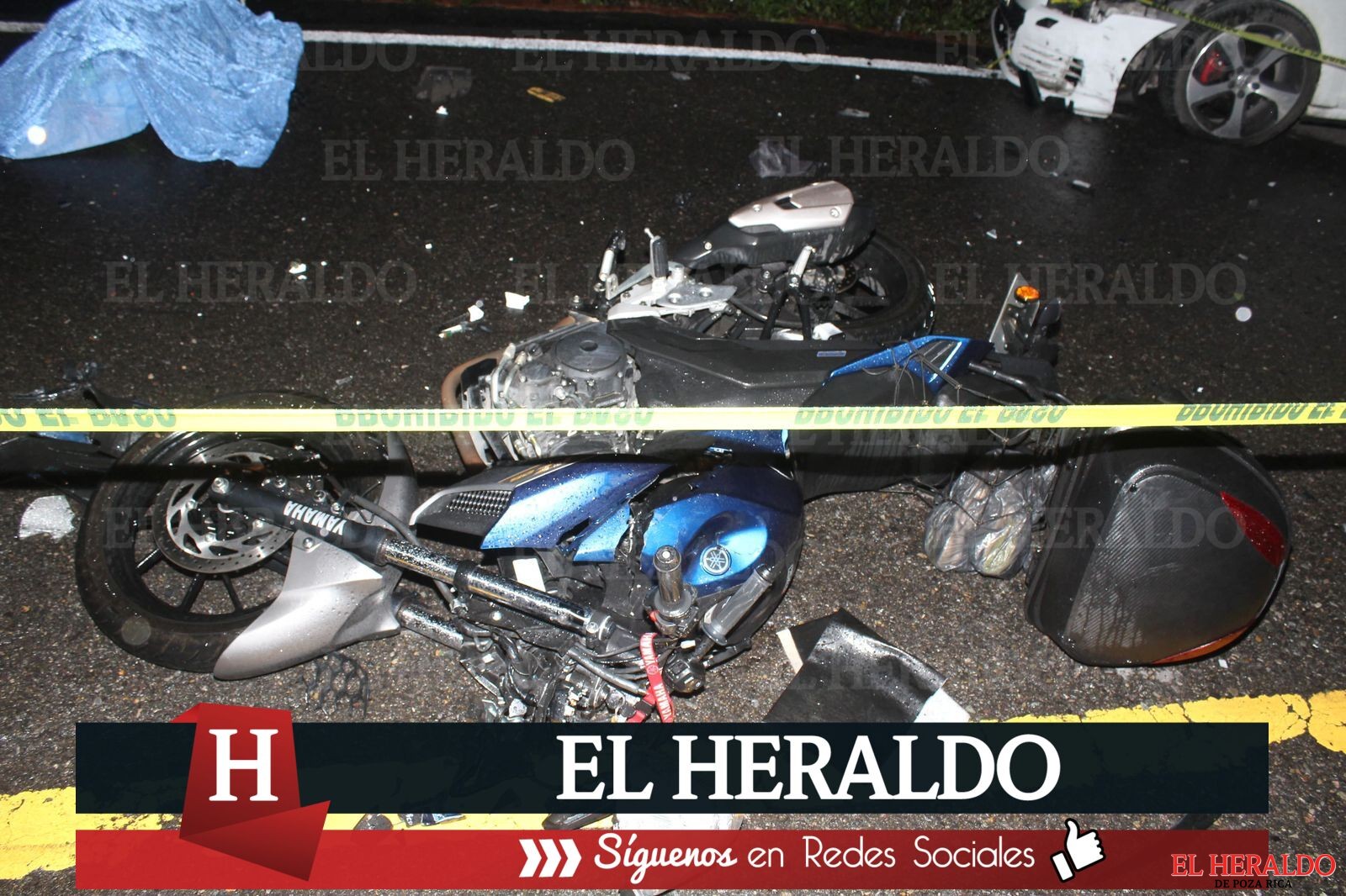 Motociclista muere al chocar5