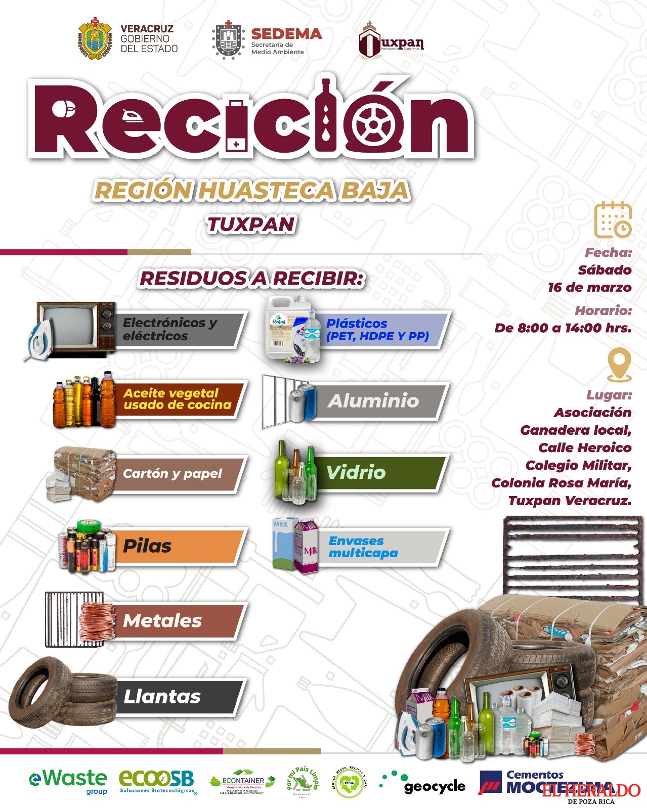 Participa en el RECICLÓN