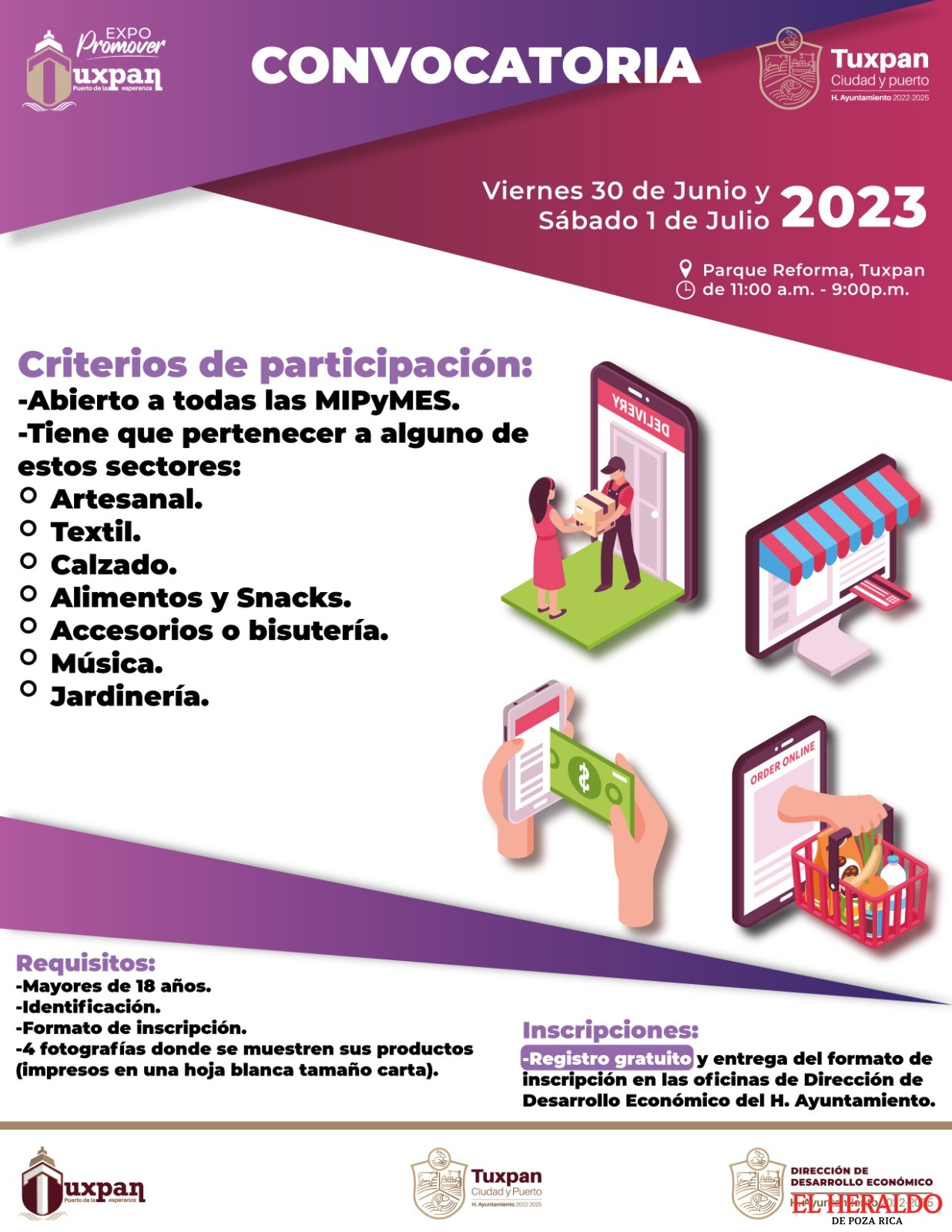 Participa en la Expo Venta Promover Tuxpan 2023