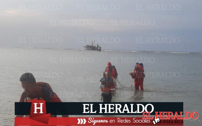 Rescatan a seis pescadores