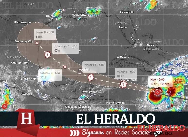 Se monitorea movimientos de Beryl en el Caribe