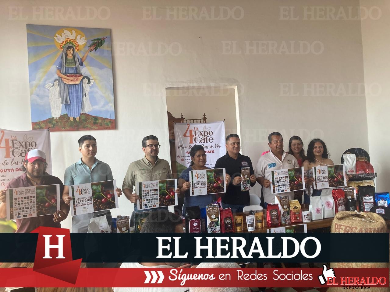 Todo listo para la Expo Café en Plan de las Hayas
