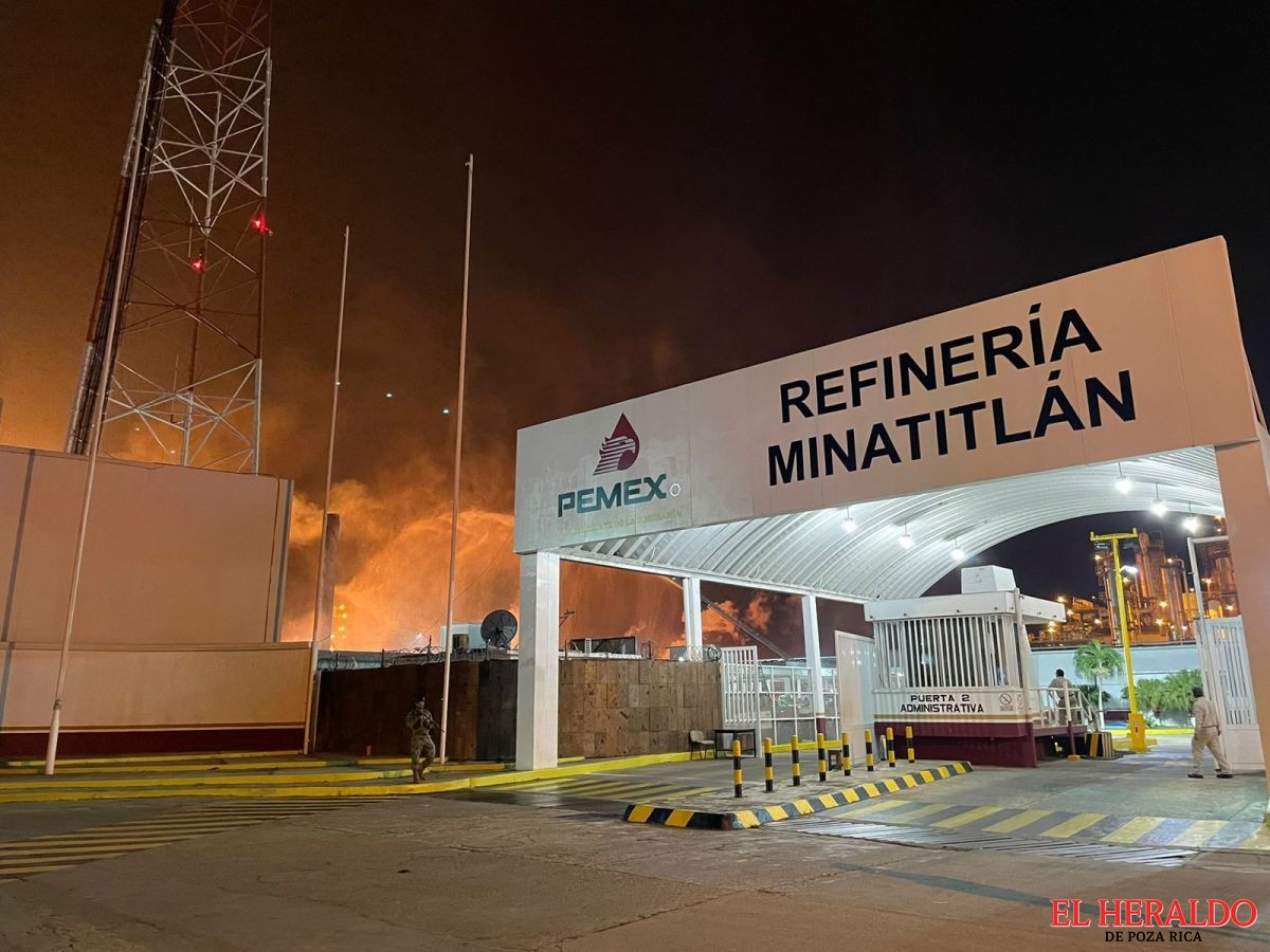 incendio en la refineria lazaro cardenas