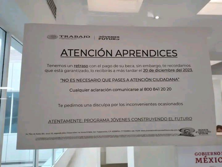 Retrasan pago