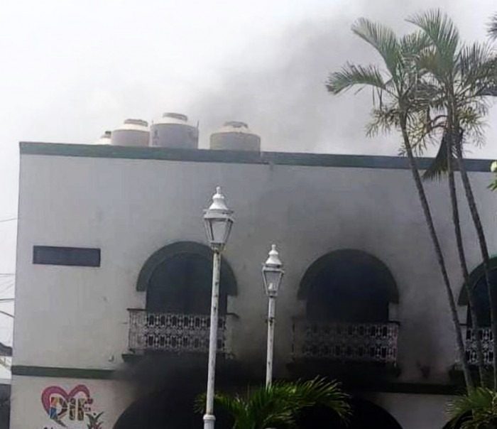 Incendio en DIF