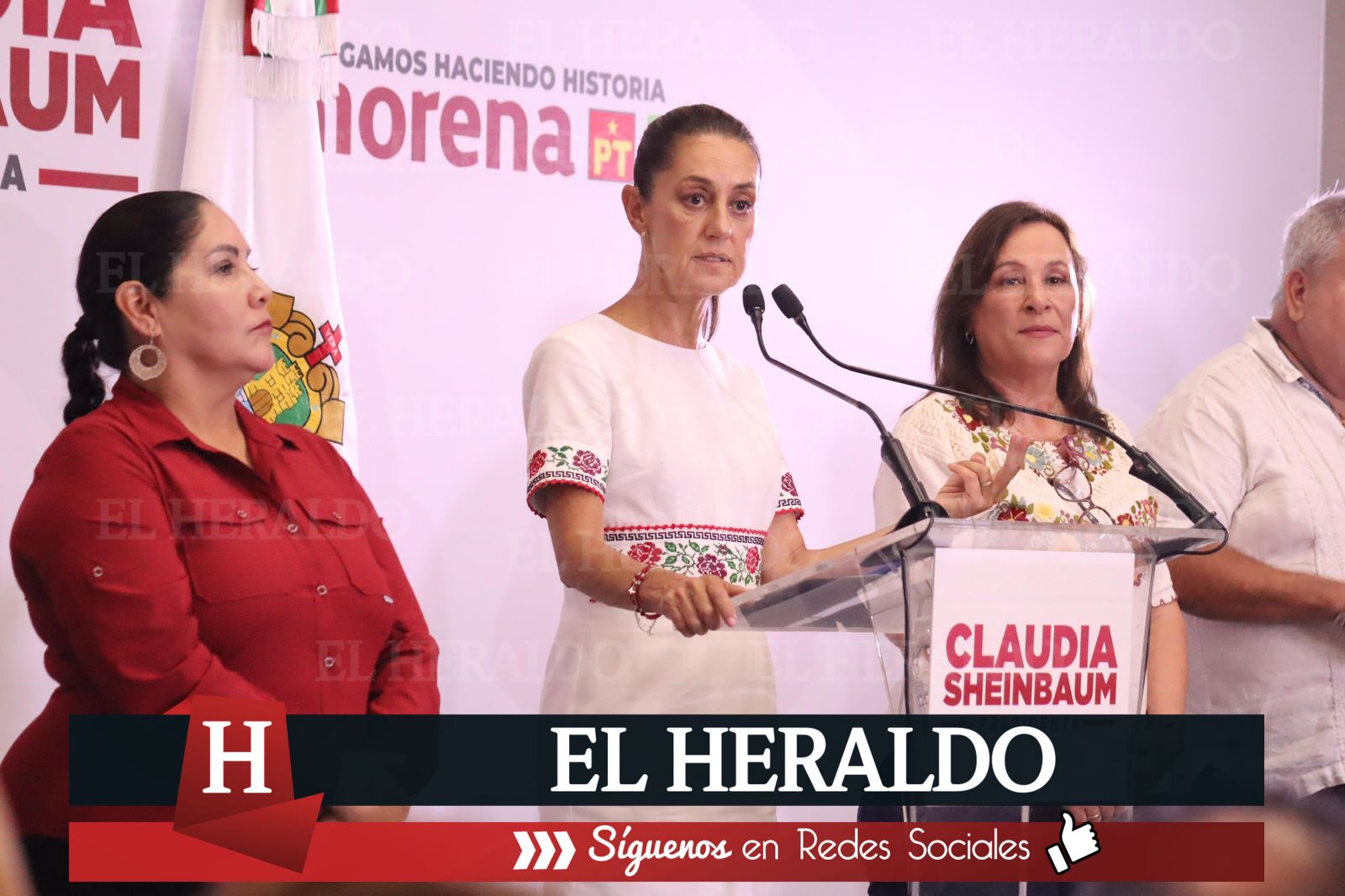 ANUNCIAN CLAUDIA SHEINBAUM Y ROCÍO NAHLE PROYECTO DE DISTRIBUIDOR VIAL AL RECINTO PORTUARIO Y PUENTE EN BOCA DEL RÍO 1