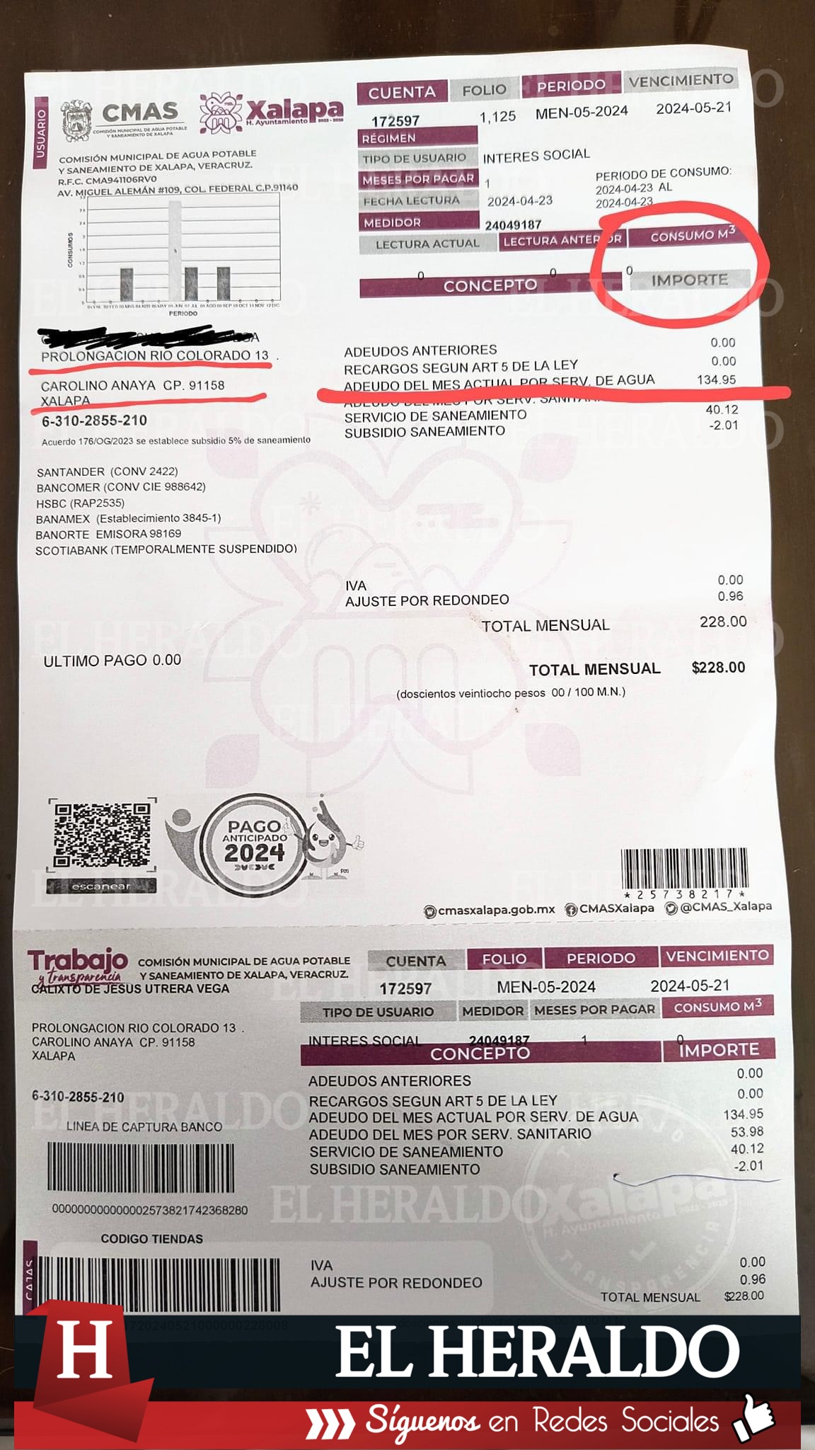 15 días sin agua en colonia Carolino Anaya de Xalapa