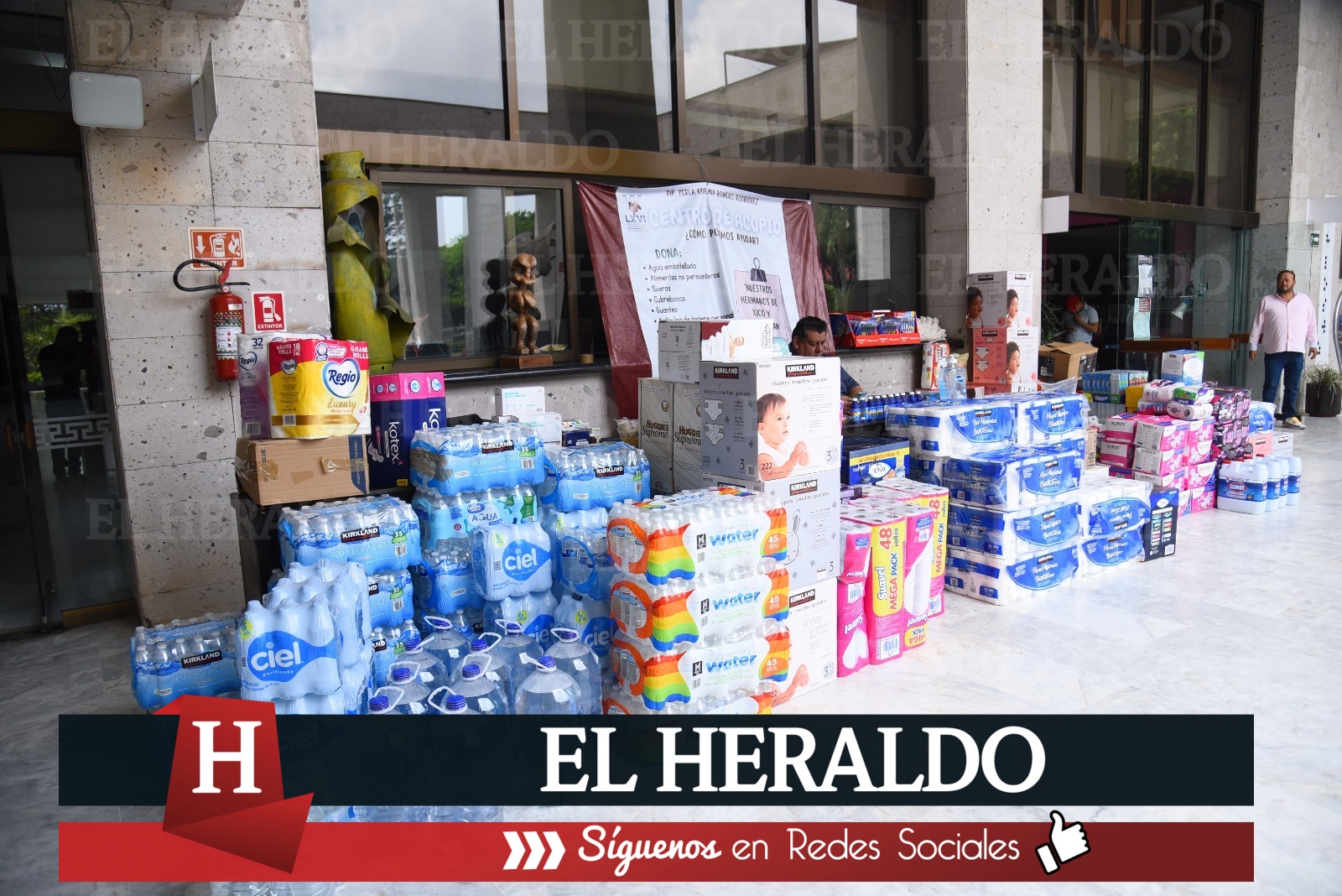 Concluye recepción de víveres y apoyos para afectados por incendios 1