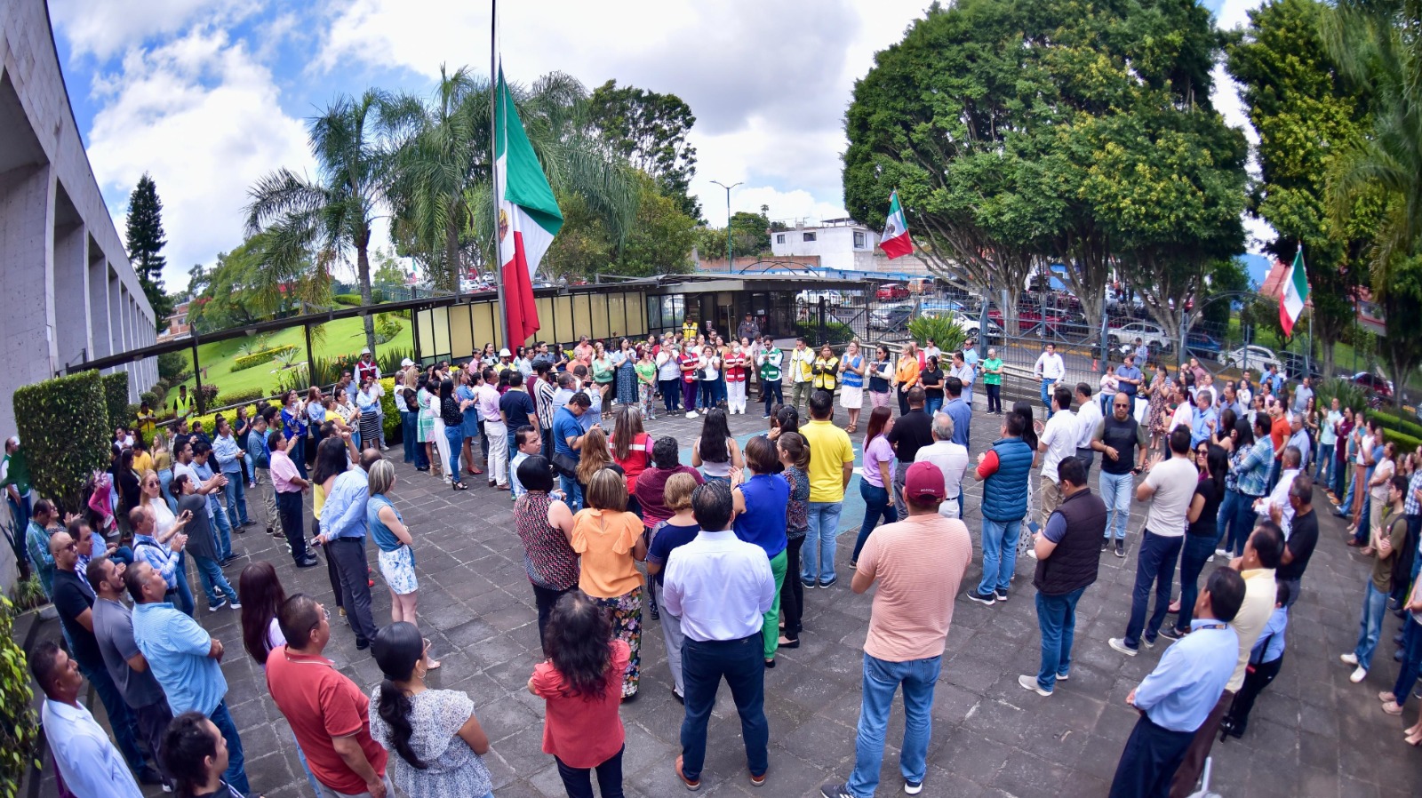 El Heraldo de Poza Rica Participa Congreso de Veracruz en simulacro