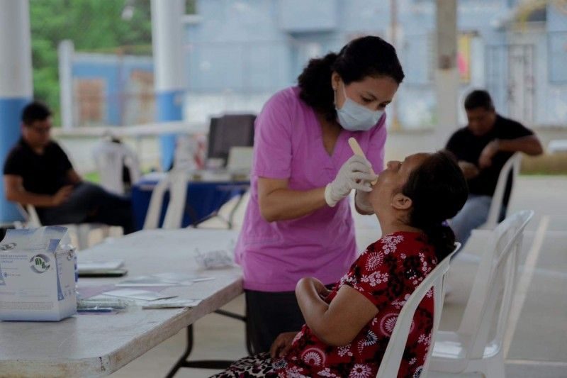 Exitosa jornada de salud gratuita