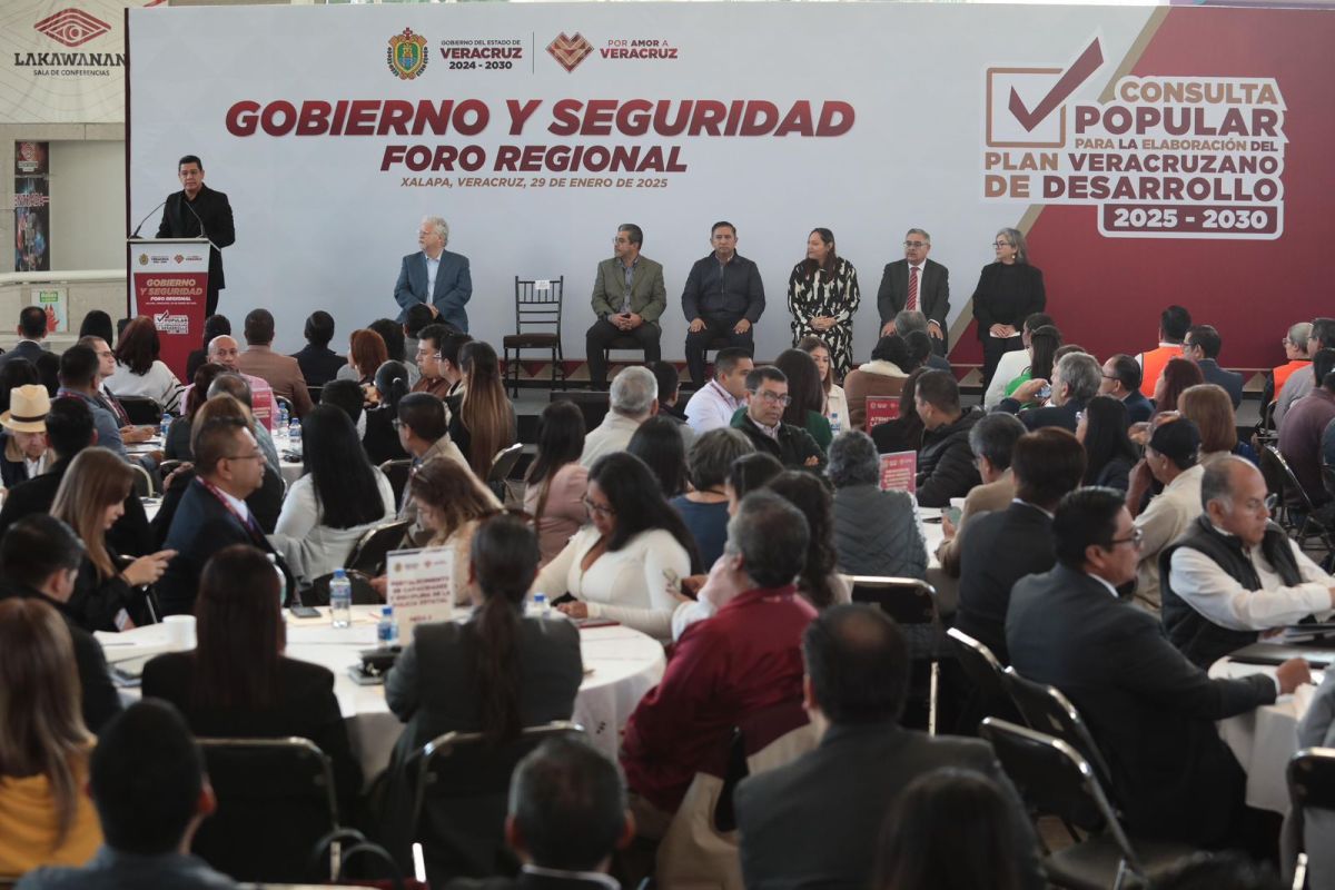 Veracruz define estrategia de seguridad 2025-2030