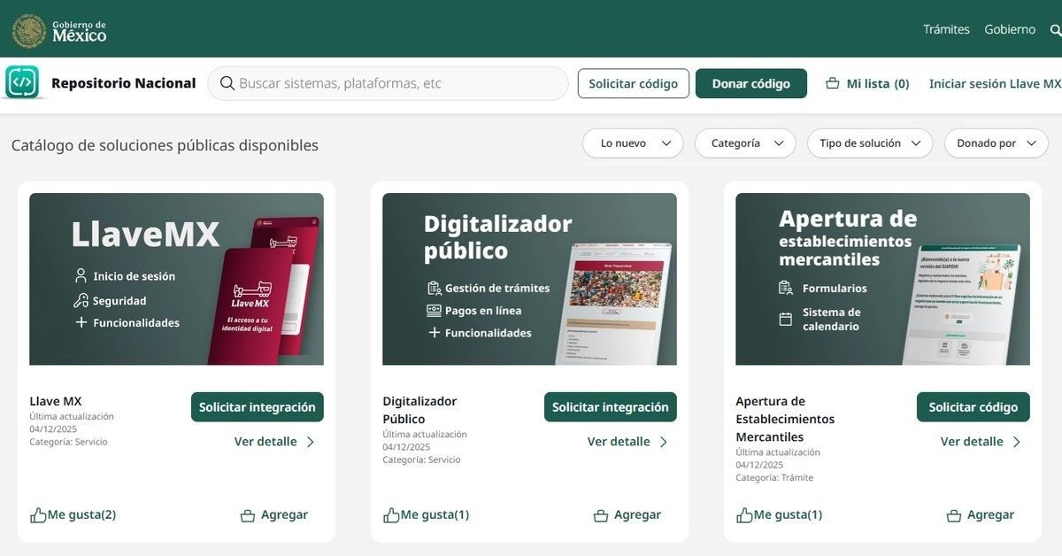 Lanzan Repositorio Nacional de Tecnología Pública Lanzan Repositorio Nacional de Tecnología Pública