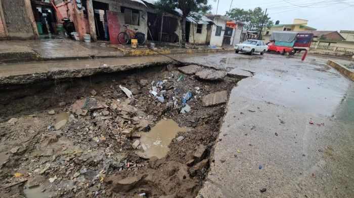 Drenajes siguen azolvados al 50% Drenajes siguen azolvados al 50%
