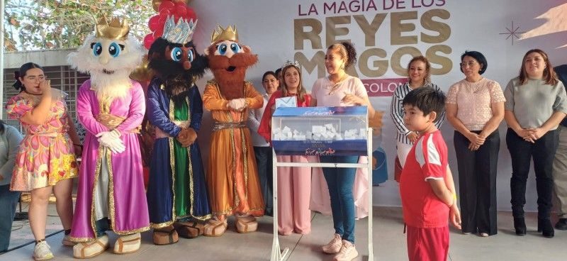 Llegan Reyes Magos a Ampliación Morelos