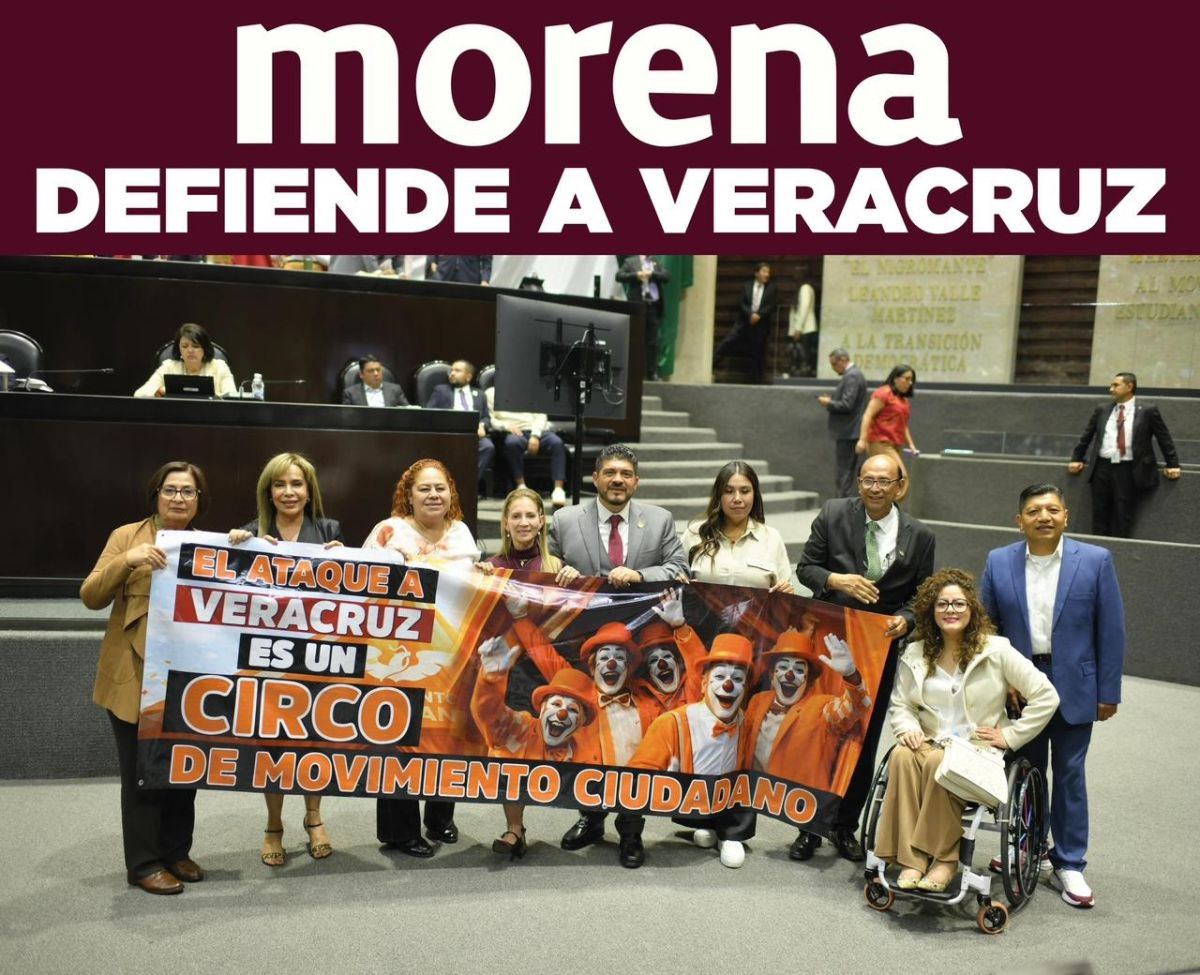 Enfrenta Morena a MC, tras golpeteo a Veracruz Enfrenta Morena a MC, tras golpeteo a Veracruz