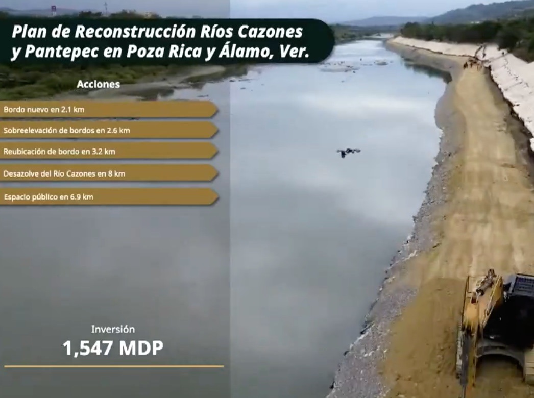 Destinarán 1,547 MDP para prevenir inundaciones en ZN
