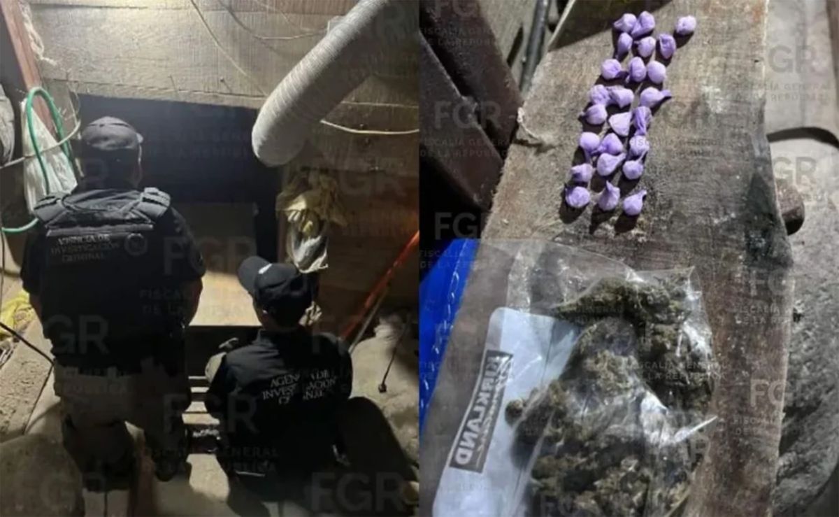 FGR localiza túnel fronterizo de Tijuana a EU para trasiego de drogas FGR localiza túnel fronterizo de Tijuana a EU para trasiego de drogas
