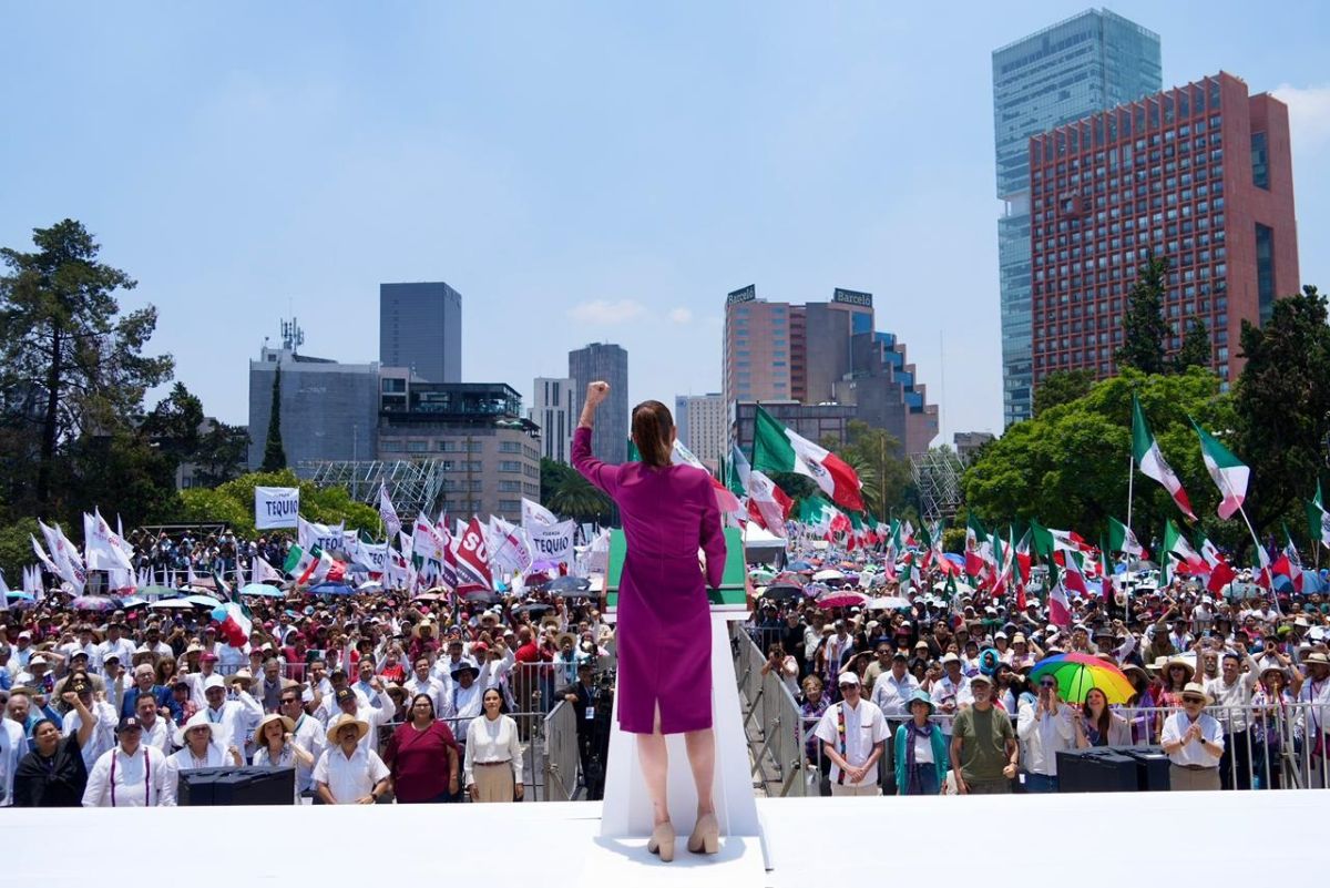 “Nada ni nadie detendrá la transformación”: Claudia “Nada ni nadie detendrá la transformación”: Claudia
