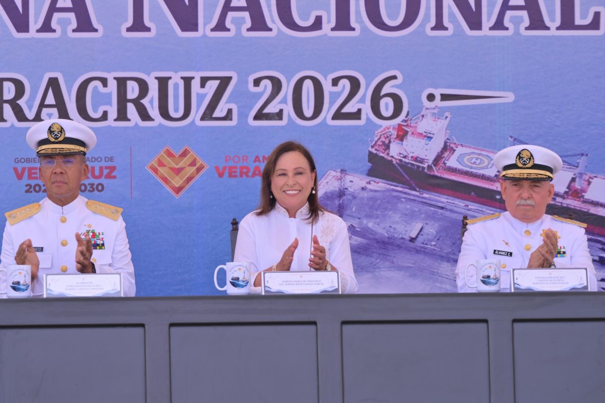 Veracruz, cuna de la soberanía marítima de México: Nahle