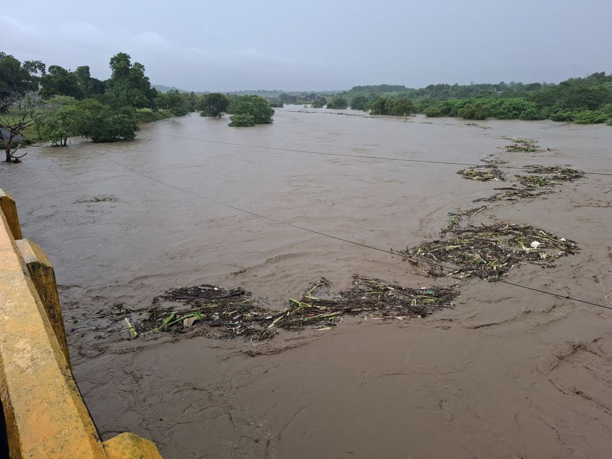 Nivel del río Cazones, sin riesgo