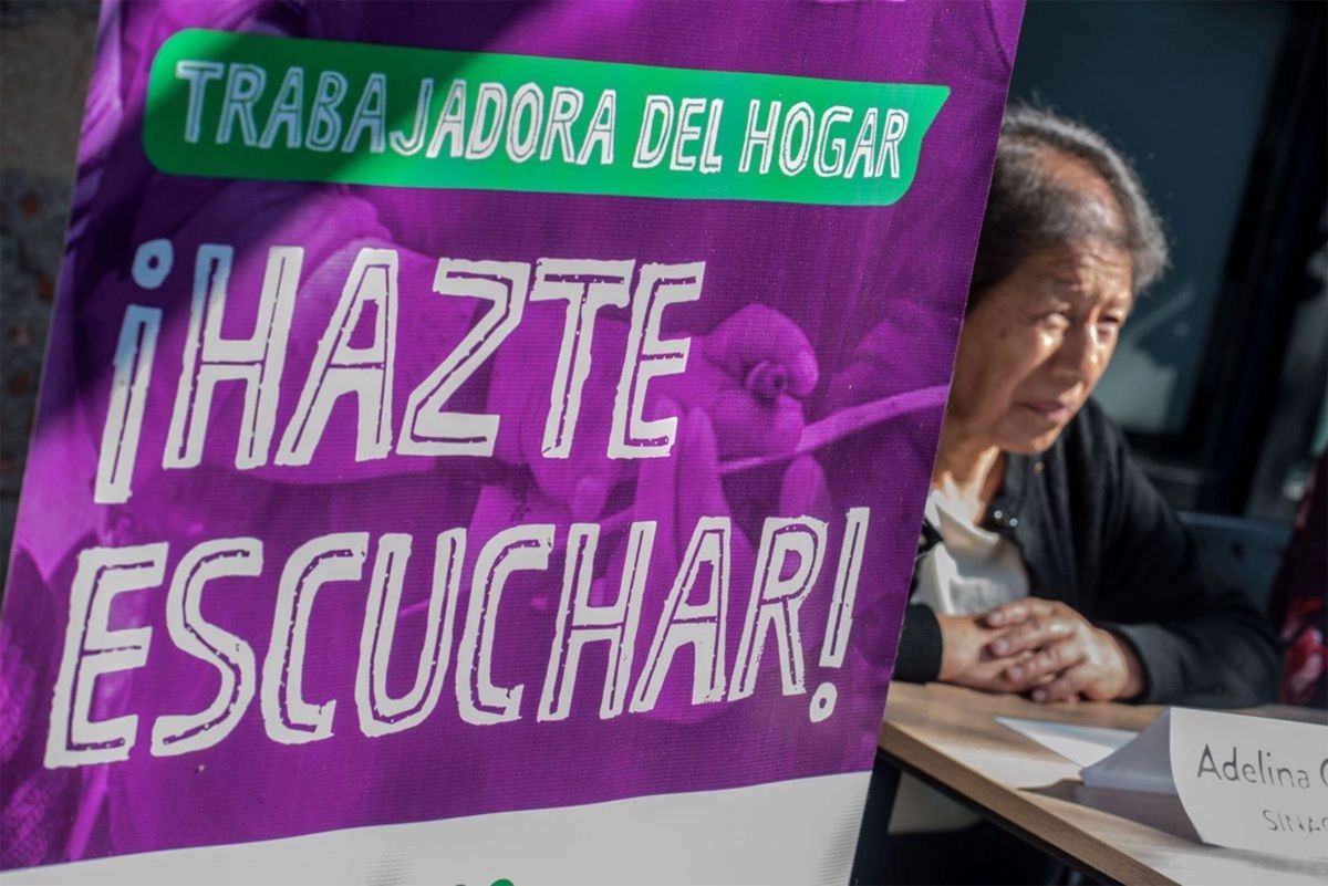 Sólo dos de cada 100 trabajadoras del hogar están afiliadas al IMSS Sólo dos de cada 100 trabajadoras del hogar están afiliadas al IMSS