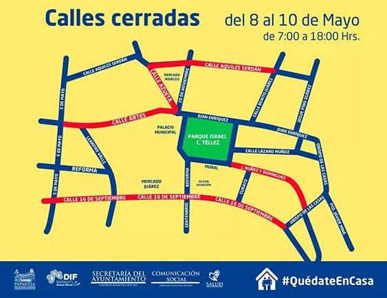 El Heraldo De Poza Rica Cerrarán Calles Del Centro