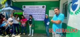 Prevén sanciones contra docentes que tomaron escuela “Antonio María de Rivera”