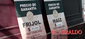 Habrá precio fijo para el maíz y frijol