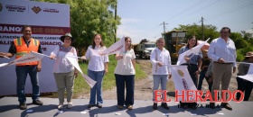 Inicia Nahle obras carreteras