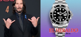 Reeves recupera relojes robados de su casa Reeves recupera relojes robados de su casa