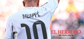 Mbappé cambia al número 10 Mbappé cambia al número 10