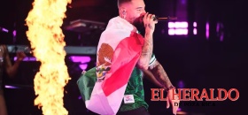 Maluma brilla en el Palacio de los Deportes Maluma brilla en el Palacio de los Deportes