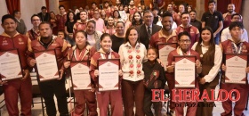 Reconoce esfuerzo de atletas Reconoce esfuerzo de atletas