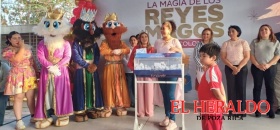Llegan Reyes Magos a Ampliación Morelos