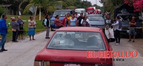 Bloquean carretera a Los Kilómetros