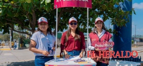 Instalan módulos turísticos en Poza Rica