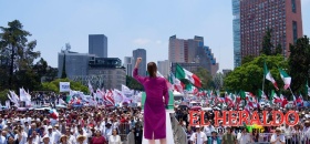 “Nada ni nadie detendrá la transformación”: Claudia “Nada ni nadie detendrá la transformación”: Claudia
